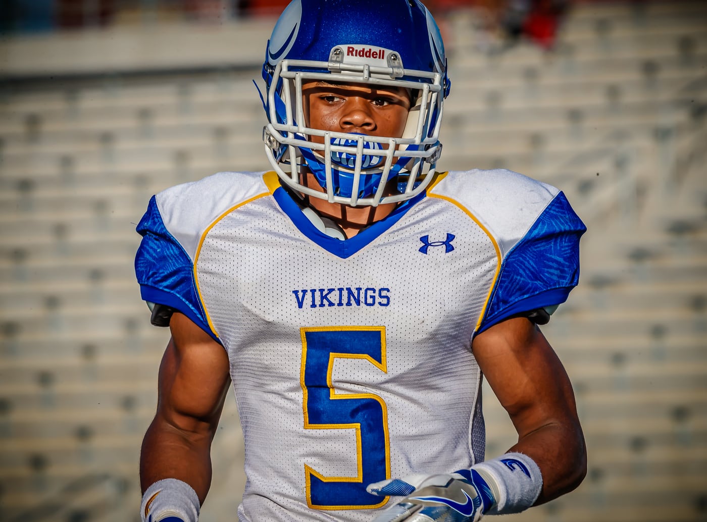 Football Vikings #5, muscular, intense portrait, athlete.